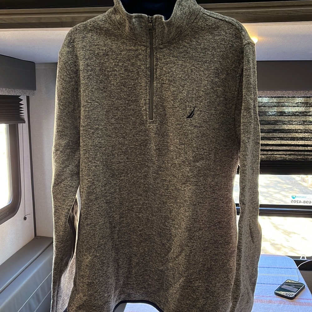 Mens Nautica Quarter Zip